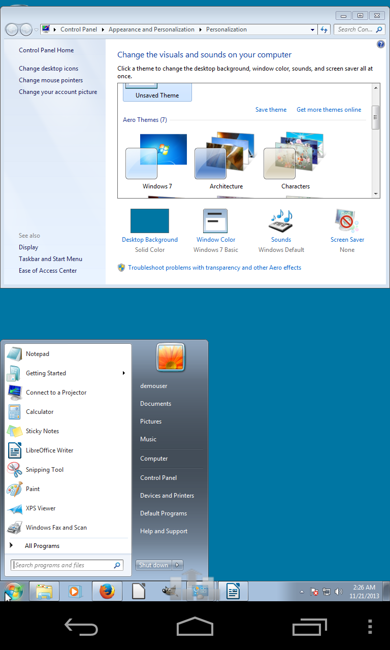 app screenshot